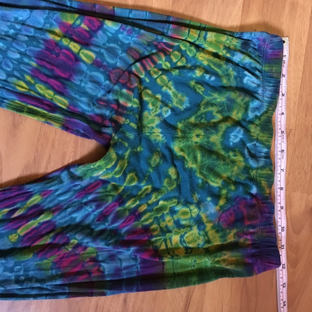 One of a kind Hand Tye Died leggings - Picture 3 of 5